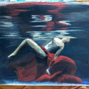 Red Soul in the Lake